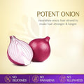 Herbs India Onion & 7 Herbal Seeds Oil for Stronger Longer Hair, 280 ml