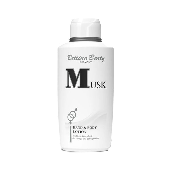 Bettina Barty Musk Body and Hand Lotion, Moisturizing, 500ml