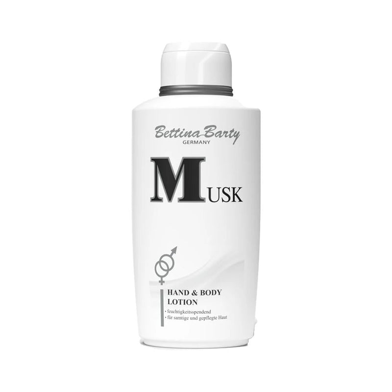 Bettina Barty Musk Body and Hand Lotion, Moisturizing, 500ml