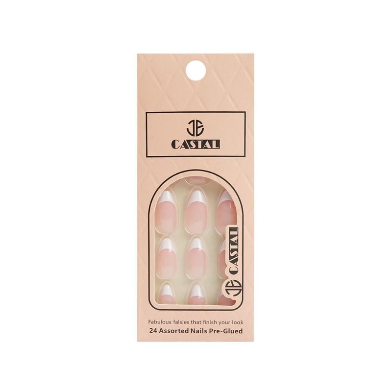 Castal Self-Adhesive Artificial Nails C04, 24 Piece Set