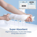 Disposable Paper Bath Towels Large 70x140cm Soft Absorbent YOYOSOFT 10 Pack
