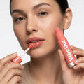 Kara Duo Vibe Out Lip Gloss, Helena, Plant-Based Squalane, Raspberry Oil