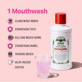 Best Mouthwash for Fresh Breath Original Refreshing Formula Euthymol 500ml