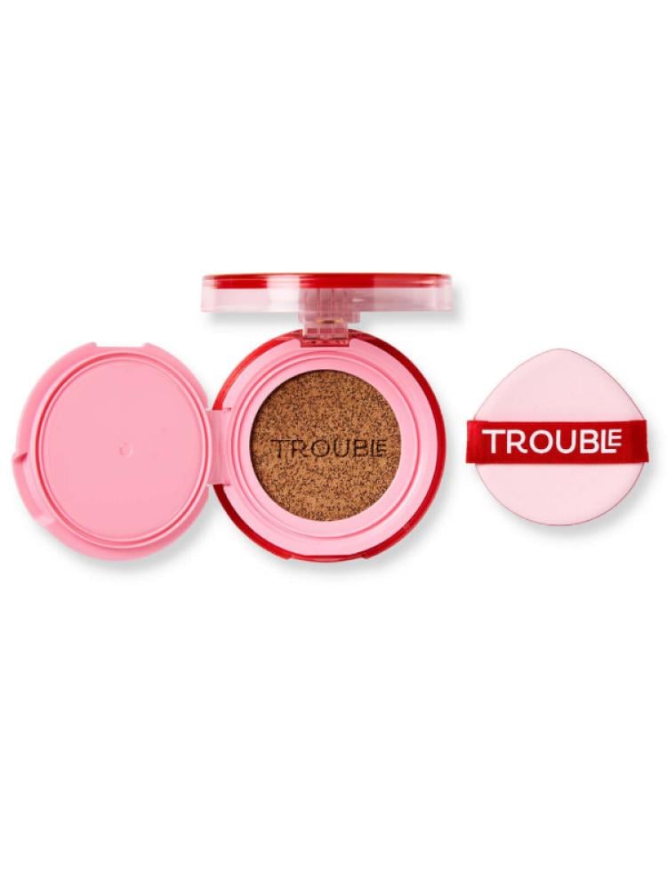 Trouble Maker Live Wire Cushion Foundation - Medium Coverage, Dewy Finish - 12g