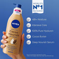 Nivea Body Lotion Cocoa Butter Deep Moisture Vitamin E 400ml