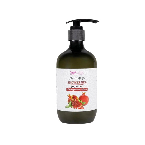 Kuwait Shop Pomegranate Musk Shower Gel, Moisturizing, 500ml