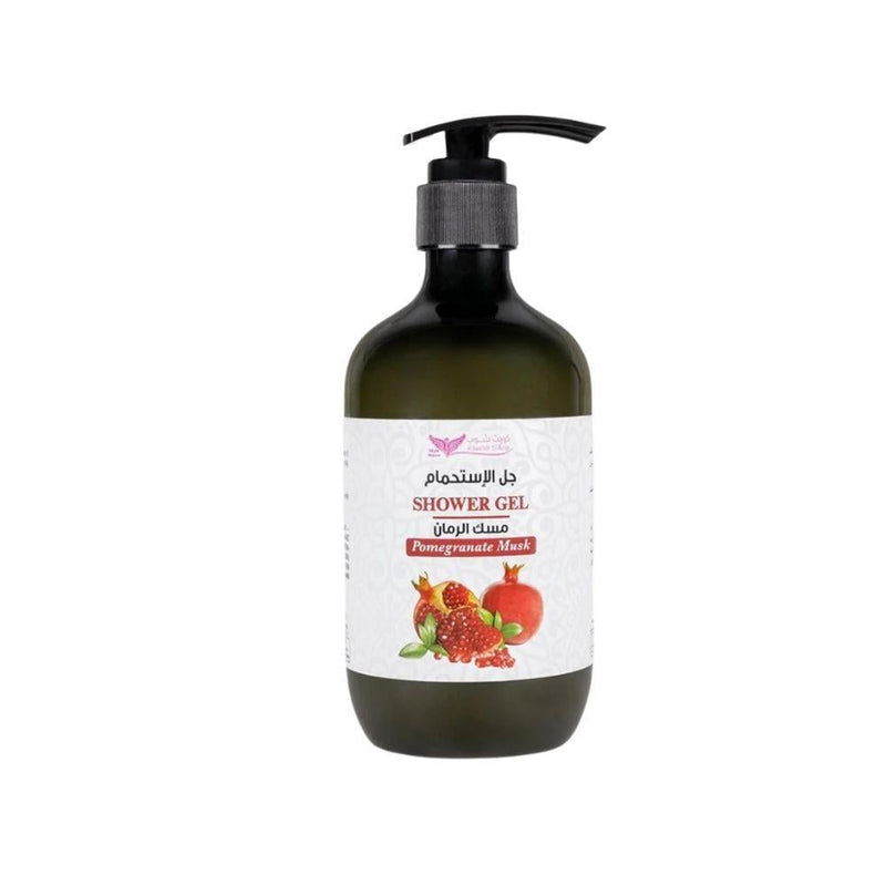 Kuwait Shop Pomegranate Musk Shower Gel, Moisturizing, 500ml