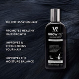 Watermans Grow Me Shampoo Hair Growth Stimulating Formula for All Hair Types 250ml