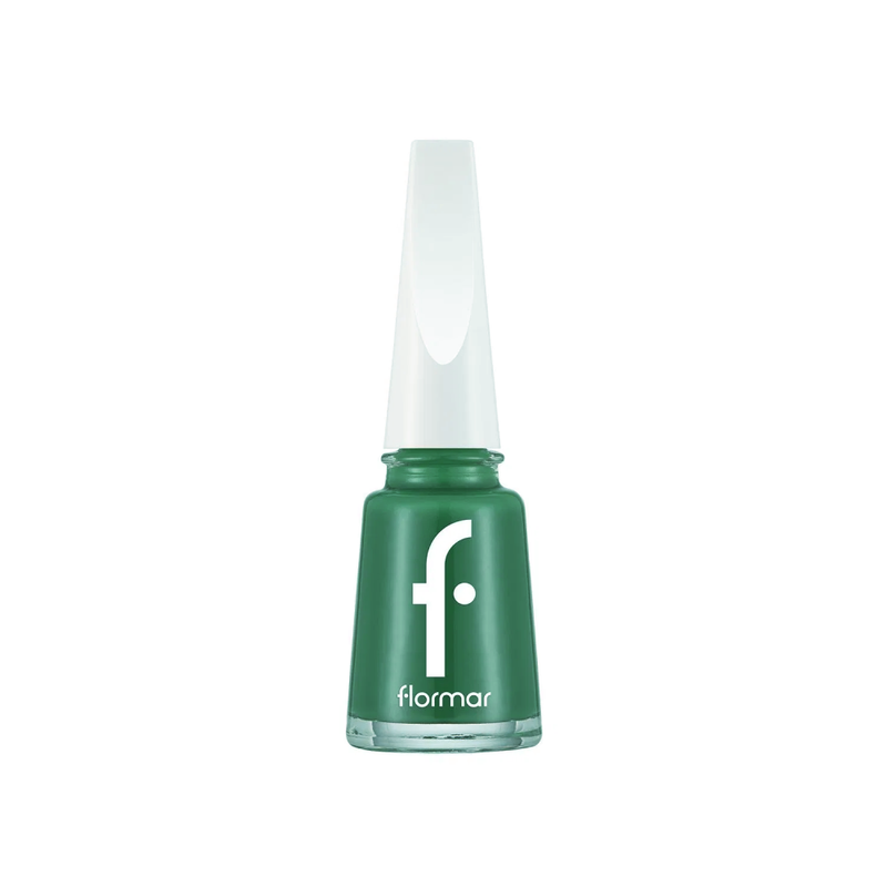 Flormar Nail Polish No. 538 Always Green, Glossy Finish, 11ml