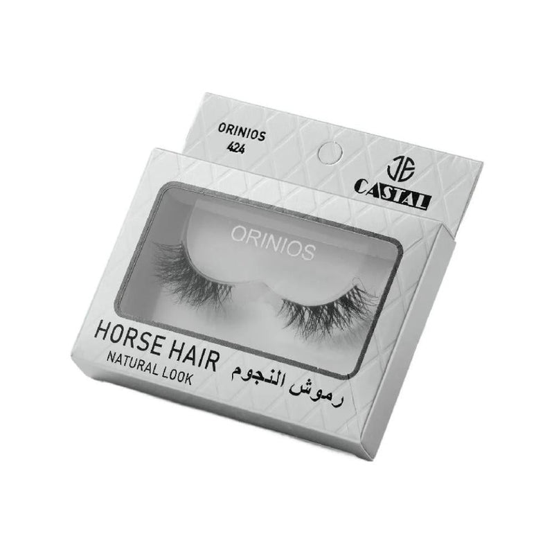 Castal Natural Hair False Eyelashes CRINIOS 424, Reusable