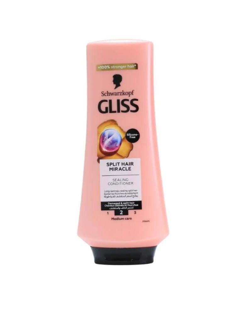 Schwarzkopf Gliss Split Hair Miracle Conditioner - Grape Seed Oil, 360 ml