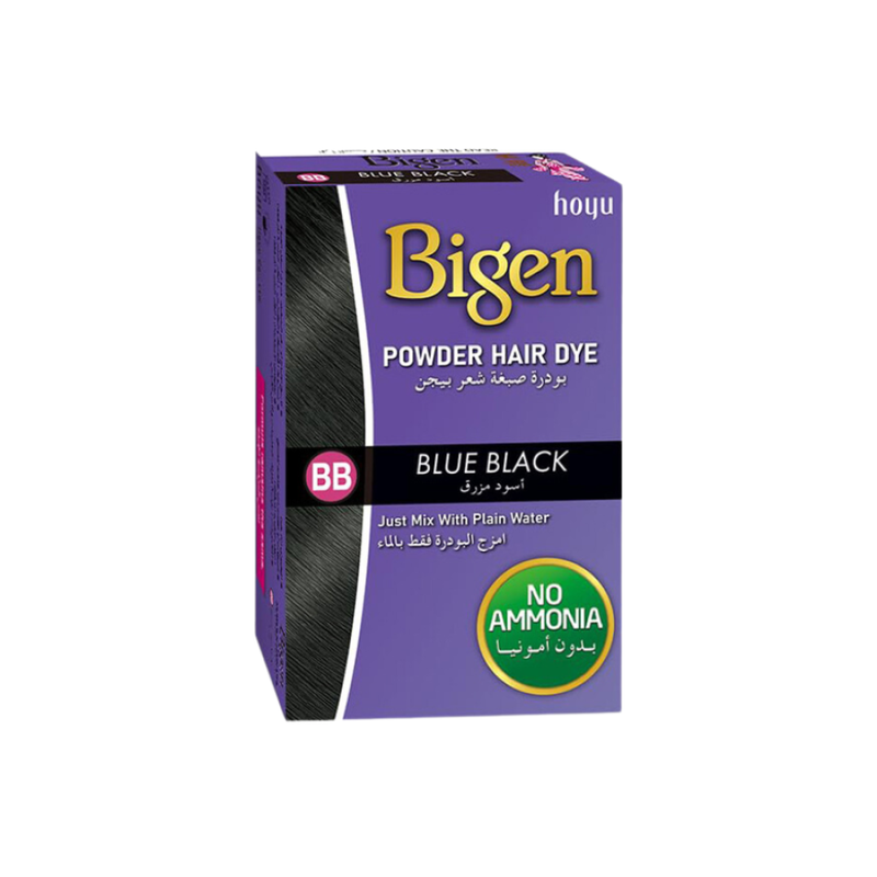 Bigen Hair Dye Powder, Blue Black, Ammonia-Free, 6g