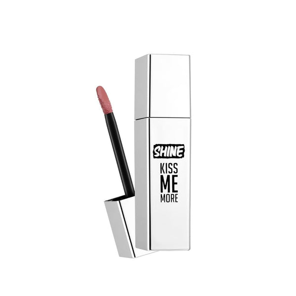 Flormar Shine Kiss Me More Liquid Lipstick 005 Bare Beauty Glossy