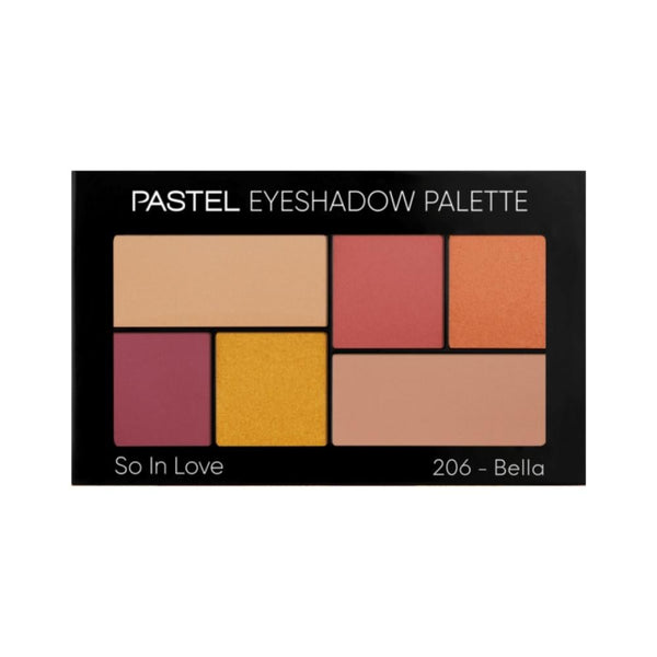 Best Matte Eyeshadow Palette So In Love 206 Pastel 6-Shade Palette