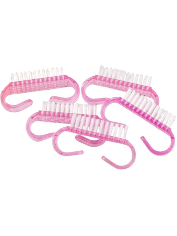 Salon System Manicure and Pedicure Cleaning Brushes - 50 Pieces | Assorted Colors