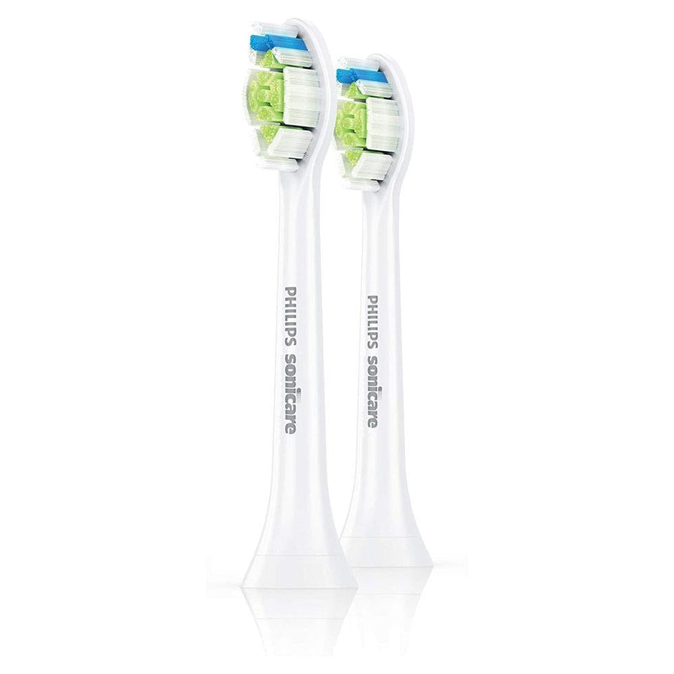 Philips Sonicare Toothbrush Heads for Plaque Removal & Whitening White 2 brushes