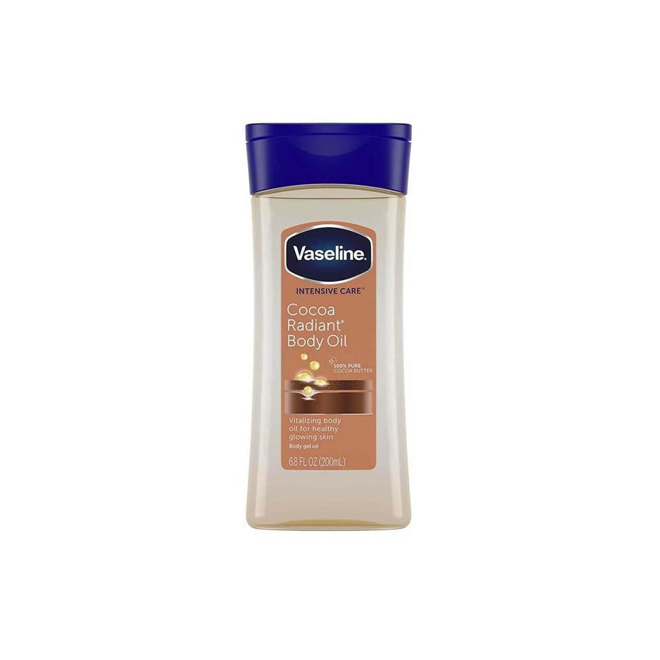 Vaseline Cocoa Radiant Gel Oil Intensive Care Body Oil 200ml