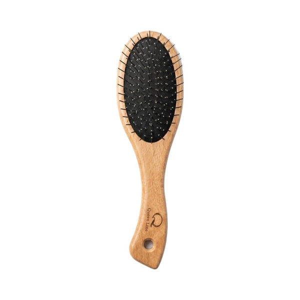 Queen Line Wooden Detangling Hairbrush Model 2722