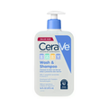Cerave Baby Wash and Shampoo, Fragrance-Free, 3 Ceramides, 473ml