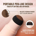 Dark Brown Eyebrow Powder Kit O.TWO.O Shine 02 Dark Coffee Brown 1.5g