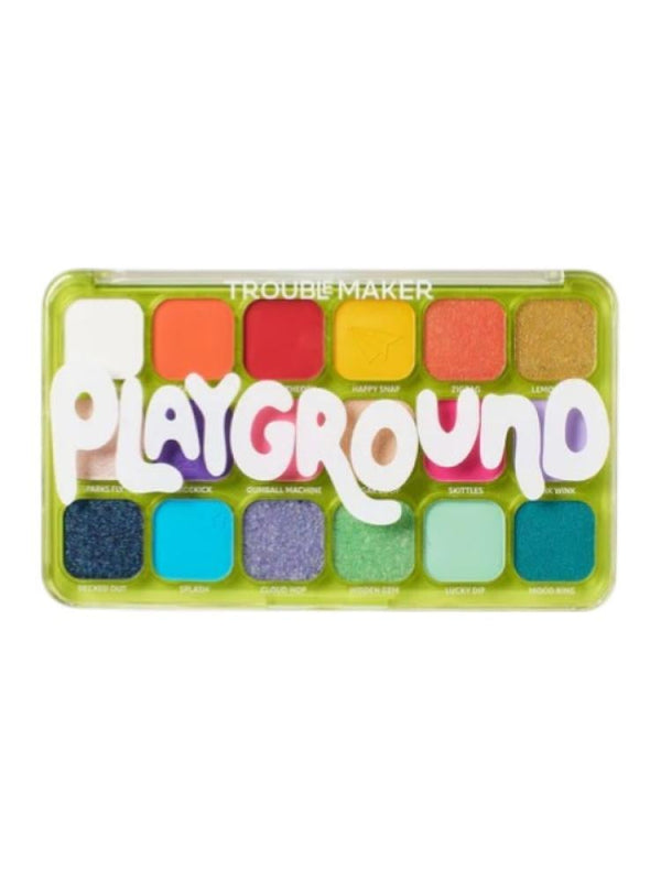 Trouble Maker Playground Eyeshadow Palette - Matte & Shimmer 21.6g