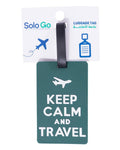 Solo Go Luggage Tag - Information Add-on - Red