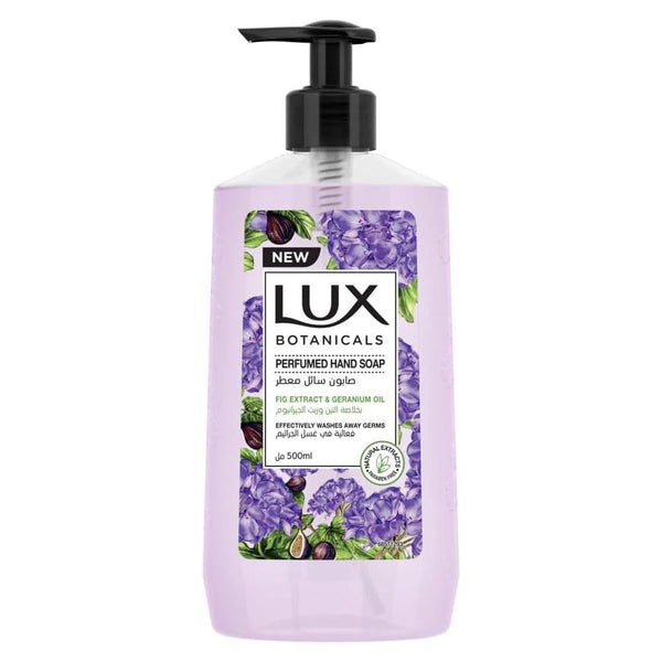 Best Rated Liquid Hand Soap Fig Extract Geranium Oil Lux 500ml