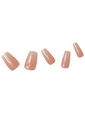 Glitz Press-On Nails Nude Pink 10pcs