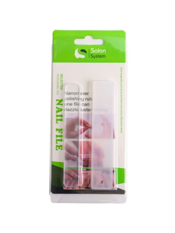 Salon System Nail Polish - Clear - Shiny Finish