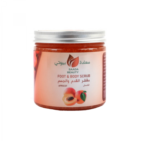 Saada Beauty Apricot Body and Foot Scrub 500ml