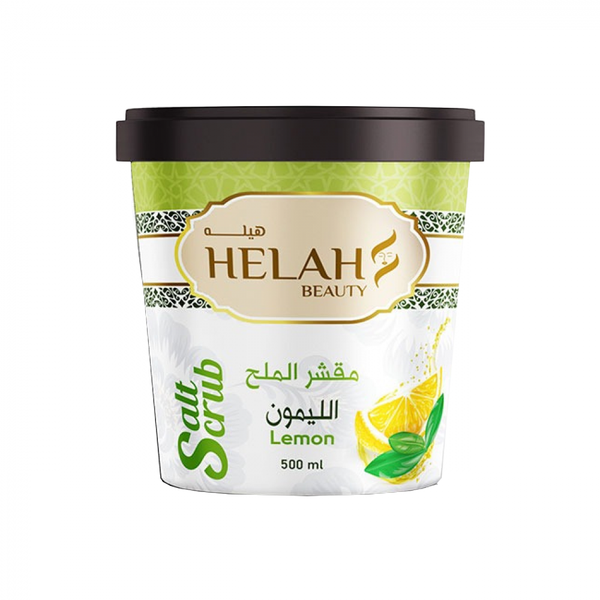 Haila Beauty Lemon Salt Scrub Exfoliating Pore Cleansing 500ml
