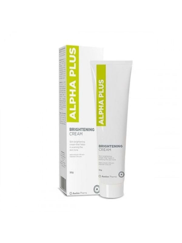 Avalon Pharma Alpha Plus Cream with Arbutin & Glycolic Acid for Hyperpigmentation - 30g