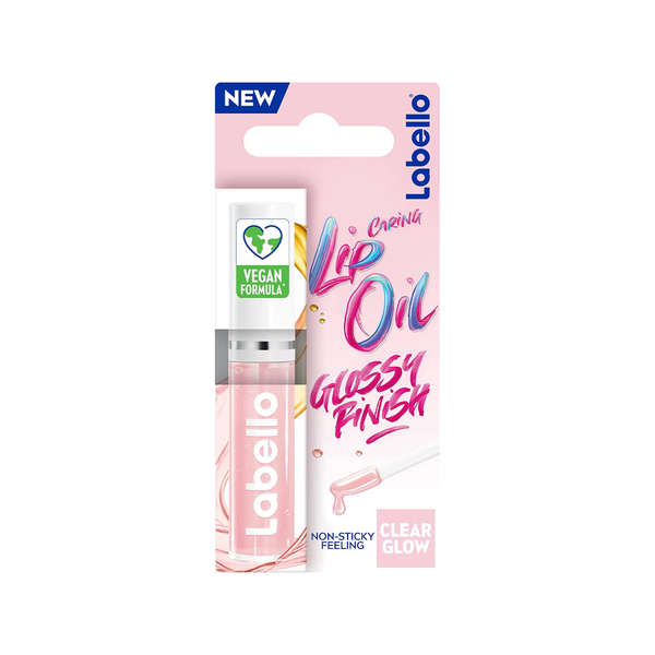 Labello Clear Glow Lip Care Oil Hydrating Gloss 5.5 ml