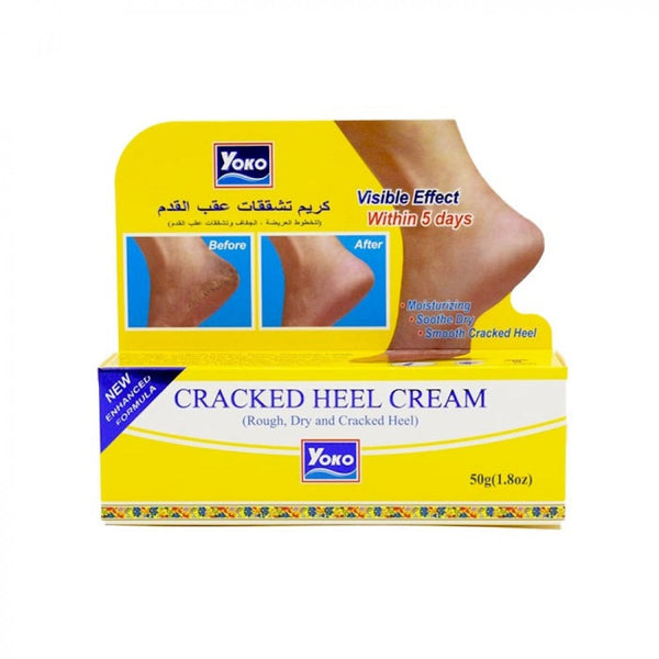 Yoko Foot Moisturizing Cream Heel Crack Softener 50g