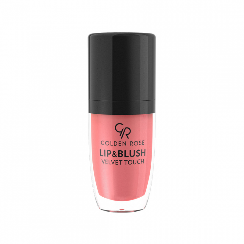 Golden Rose Velvet Touch Lip and Blush, 04, Matte Finish, 4.5ml