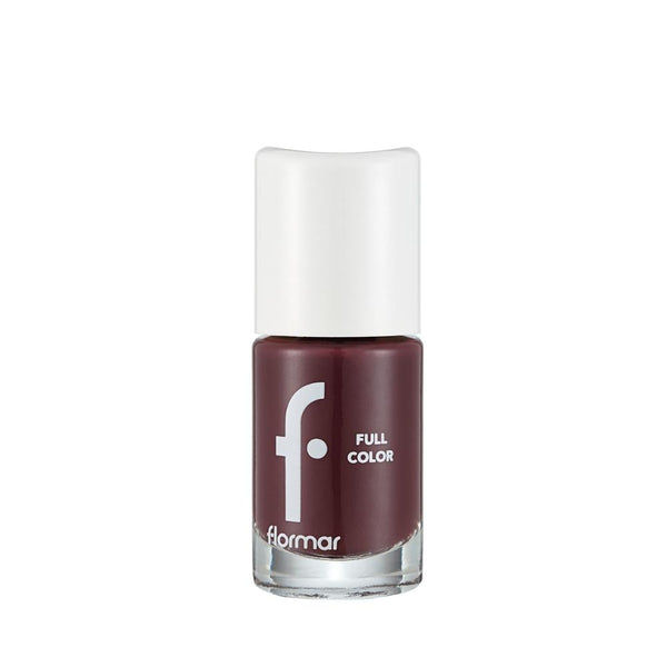 Flormar Full Color Nail Enamel FC43, 8ml, Quick-Drying, Bright Shiny Color