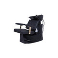 Salon System 8258R-A Hair Washing Chair Black Gold