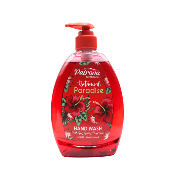 Petrova Brad Ice Rose Hand Wash, Moisturizing Liquid Soap, 500ml