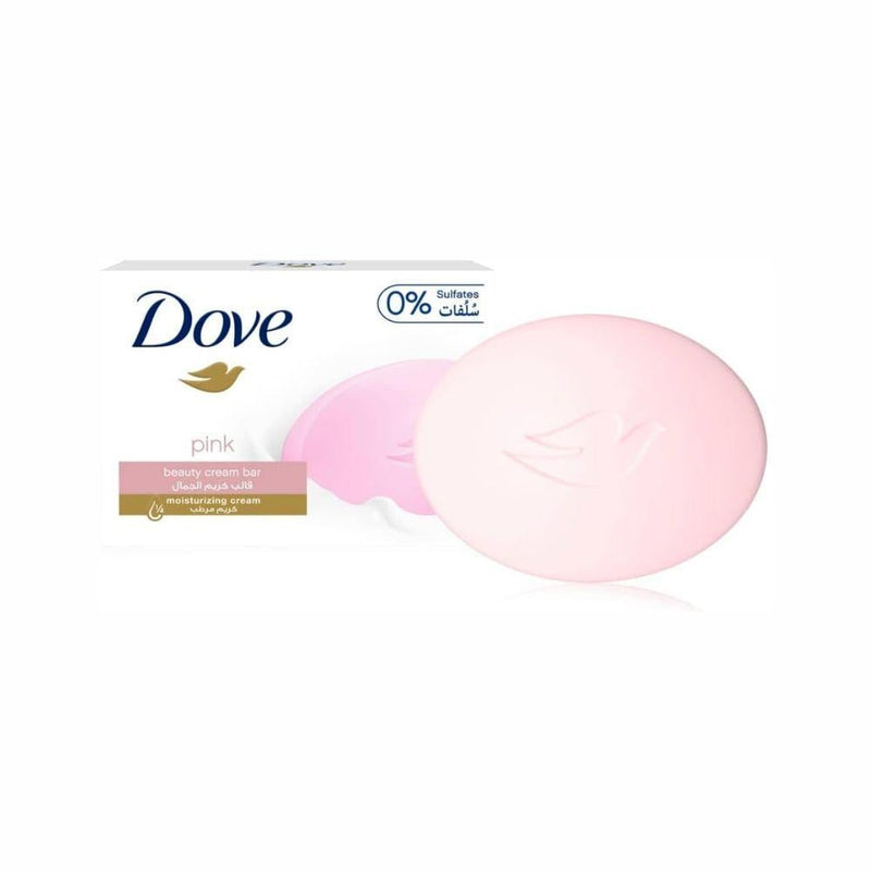 Dove Pink Bar Soap Moisturizing Beauty Cream Bar for Soft Skin 75g