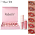 Kevin & Coco Matte Liquid Lip Gloss Set 12 Piece Nude to Bold Shades