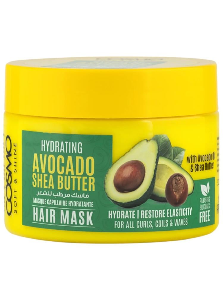 Cosmo Soft & Shine Avocado & Shea Butter Hair Mask 325ml