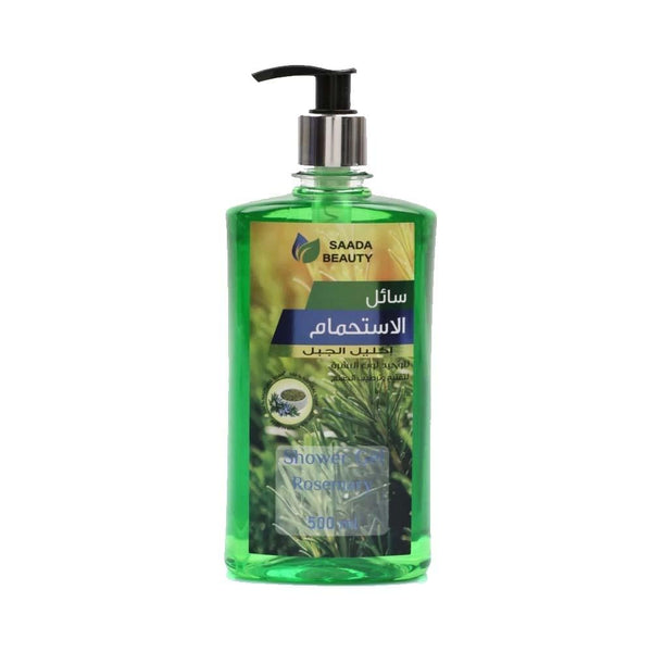 Buy Shower Gel Rosemary Extract Soothing Saada Beauty 500ml