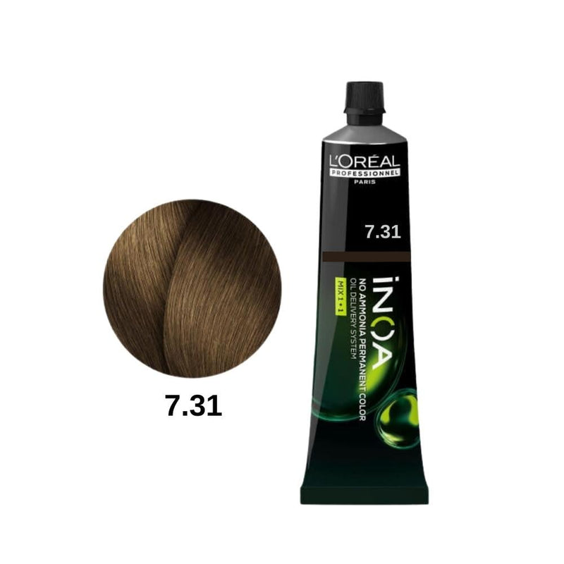 L'Oreal Paris Ammonia-Free Permanent Hair Color Golden Blonde 7.31 60g