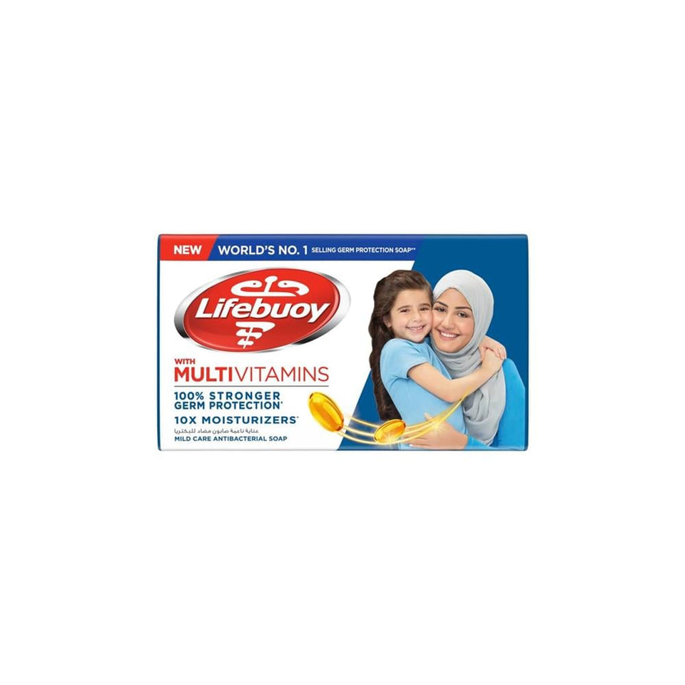 Lifebuoy Mild Care Soap Mild Cleansing & Moisturizing with Active Silver 70g