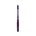 Unpa Cha Cha Toothbrush with Soft Bristles and Bamboo Charcoal, Purple