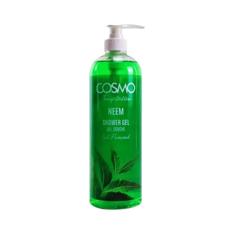 Cosmo Neem Shower Gel for Cleansing and Moisturizing, 1000ml