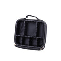 Salon System Black Cosmetic Bag with Gold Trim - 26cm x 24cm