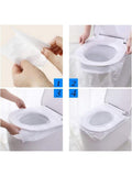 Disposable Plastic Toilet Seat Covers - 6 Pack