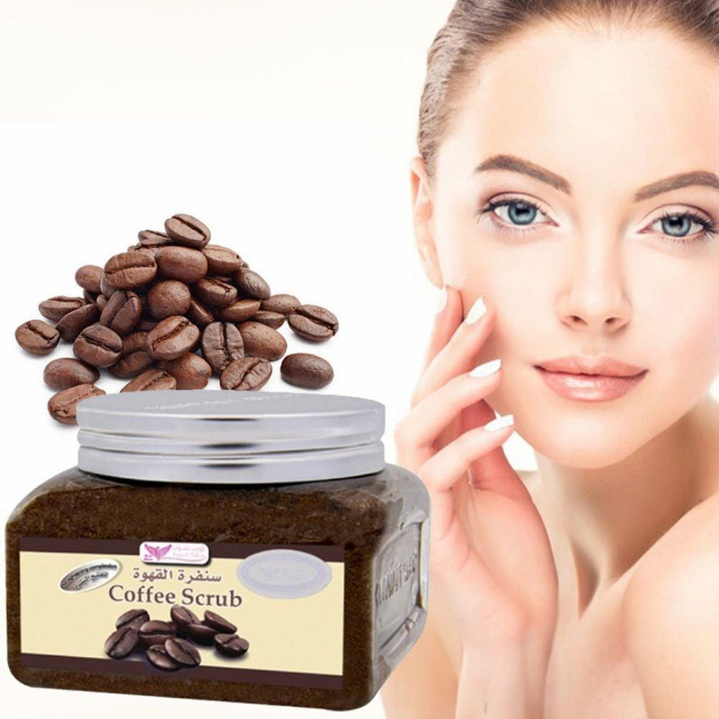 Kuwait Shop Coffee Scrub, Exfoliating and Brightening, 250g