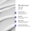 Advanced Clinicals Hyaluronic Acid Body Cream for Deep Hydration & Firming - 454g